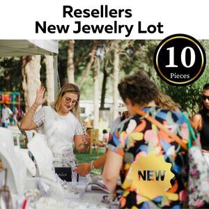 10 piece Jewelry Mystery Bag BRAND NEW Modern & Classic Costume Jewelry-Reseller